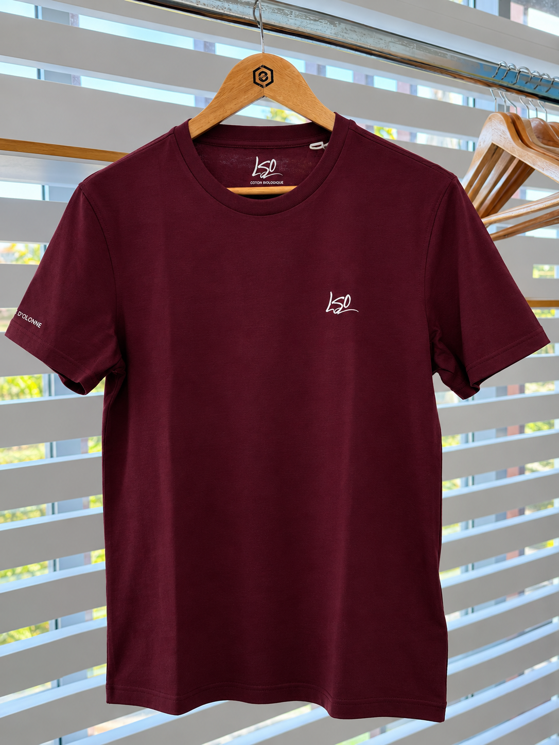 T-shirt pendule mixte Dark Cherry