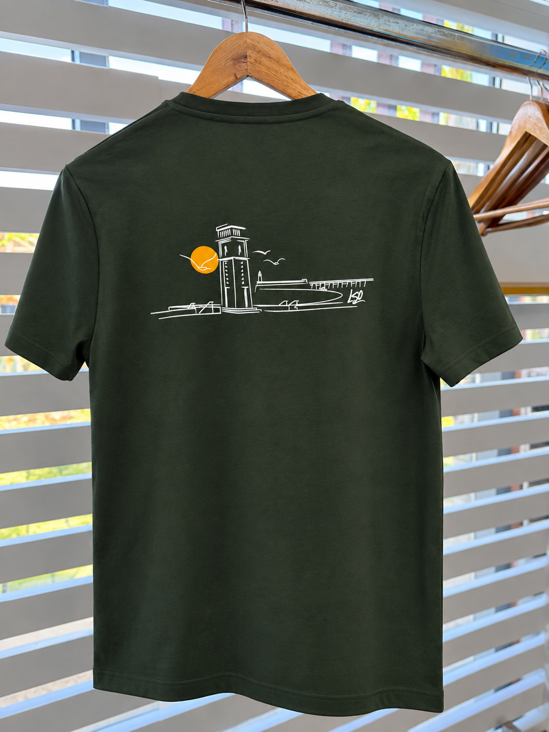 T-shirt pendule mixte Khaki