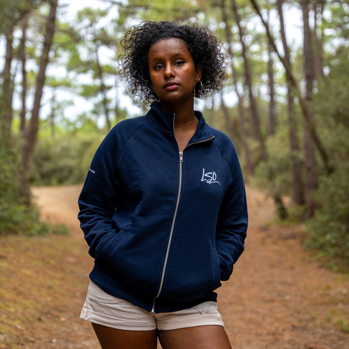 Sweat LSO mixte zippé